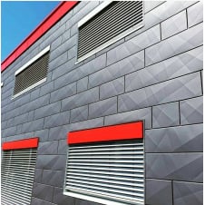 Фасадная кассета из цветного оцинкованного металла 0.5 мм.