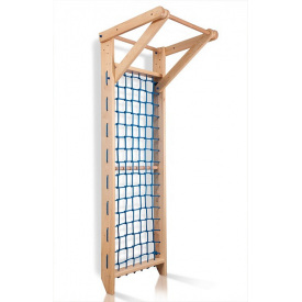 Гладиаторская сетка c турником Sport 7- 220 SportBaby деревянная