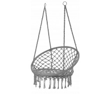 Садовая качеля-гамак Garden Line 80х60х120 см Grey