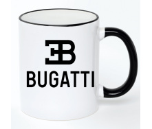 Чашка No Brand Bugatti 330 мл Белый (chaska-ab-10-36)