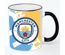 Чашка No Brand Кубок manchester city 330 мл Разноцветный (chaska-fl-4)
