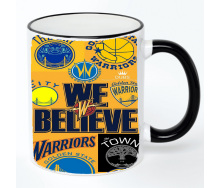 Чашка No Brand golden state warriors 330 мл Разноцветный (chaskazz-24)