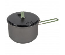 Кастрюля Bo-Camp Explorer Hard Anodized 1L Grey/Green (2200236)