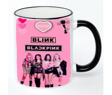 Чашка No Brand blackpink k pop 330 мл Разноцветный (chaskpop-9)