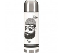 Термос Picture Organic Campei 0.5 л Черный-Белый