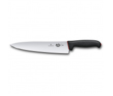 Кухонный нож Victorinox Dual Grip Chef's 25 см Черно-красный (5.2003.25D)