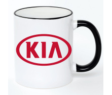Чашка No Brand Kia 330 мл Белый (chaska-ab-10-41)