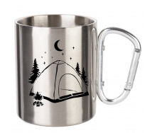 Чашка No Brand 330 мл Серебряный (chaska-camp-1)