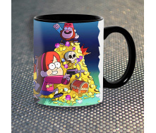 Чашка Fan Girl Гравити Фолз Gravity Falls New (14459) 330 мл Разноцветный
