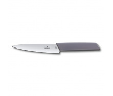 Кухонный нож универсальный Victorinox Swiss Modern Kitchen 15 см Сиреневый (6.9016.1521B)