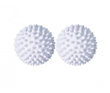 Мячики шарики для стирки одежды Kayfovo Balls KB2W 2 шт Белый