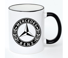 Чашка No Brand Mercedes 330 мл Белый (chaska-ab-10-20)