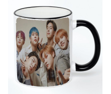 Чашка No Brand monsta x k pop 330 мл Разноцветный (chaskpop-24)