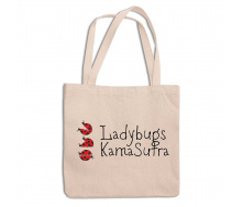 Эко-сумка шоппер с принтом 