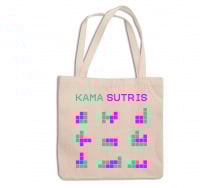 Эко-сумка шоппер с принтом 