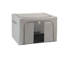 Органайзер для хранения вещей HOME box 72 л 50x40x33 см Серый (v50x40x33)