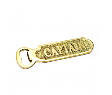 Открывашка для бутылок No Brand Captain 14х4,5х0,3 см Бронзовый (DN26582)