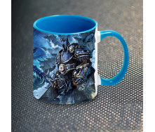 Чашка Fan Girl Король Лич Варкрафт World of Warcraft New (14428) 330 мл Голубой