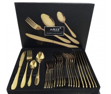 Набор столовых предметов (24 предмета) A-Plus 1421 GOLD