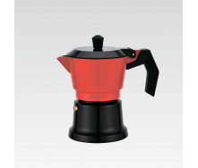 Кофеварка гейзерна Maestro 150 мл Черно-красный MR-1657-3