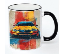 Чашка No Brand Авто 330 мл Разноцветный (chaska-auto-16)