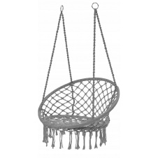 Садовая качеля-гамак Garden Line 80х60х120 см Grey