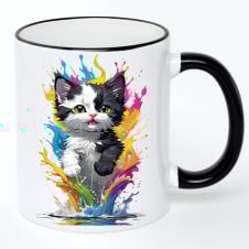 Чашка No Brand Cat 330 мл Разноцветный (chaska-cat-10)