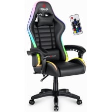 Компьютерное кресло Hell's HC-1003 LED RGB Black (5904204981866)