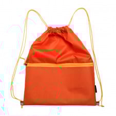 Многофункциональный рюкзак мешок с карманом Радуга VS Thermal Eco Bag оранжевый