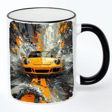 Чашка No Brand Авто 330 мл Разноцветный (chaska-auto-15)