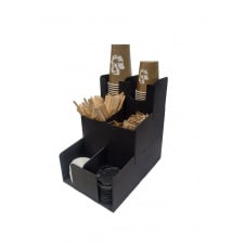 Барный органайзер Luxyart 1020 ДВП 27,5х18х26,5 см Черный (DN-200)