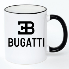 Чашка No Brand Bugatti 330 мл Белый (chaska-ab-10-36)