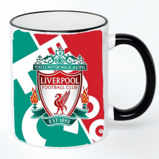 Чашка No Brand Кубок liverpool 330 мл Разноцветный (chaska-fl-9)