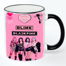 Чашка No Brand blackpink k pop 330 мл Разноцветный (chaskpop-9)