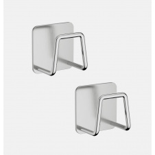 Крючок для кухни из нержавеющей стали держатель ANbeauty 2 шт Silver (AN0103391)