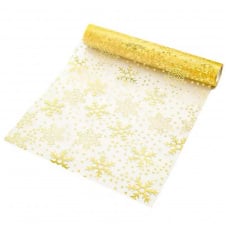 Дорожка сервировочная Leeseph Gold 28х275 см Золотистый