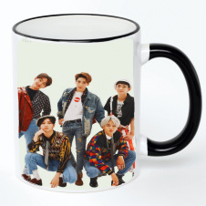 Чашка No Brand shinee k pop 330 мл Разноцветный (chaskpop-32)