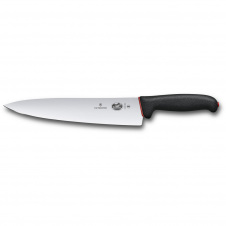 Кухонный нож Victorinox Dual Grip Chef's 25 см Черно-красный (5.2003.25D)