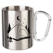 Чашка No Brand 330 мл Серебряный (chaska-camp-1)