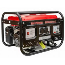 Бензиновый генератор No Brand GM POWER 3500 GTi 3.5 кВт Черно-красный (2104618725)