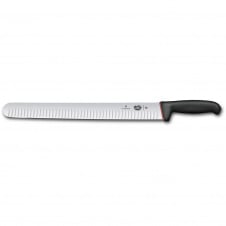Кухонный нож Victorinox Dual Grip Slicing 36 см Черно-красный (5.4723.36D)