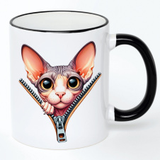 Чашка No Brand Cat 330 мл Разноцветный (chaska-cat-4)