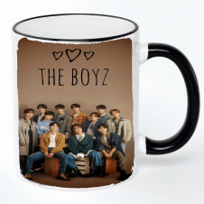 Чашка No Brand the boyz k pop 330 мл Разноцветный (chaskpop-44)