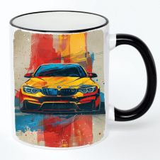 Чашка No Brand Авто 330 мл Разноцветный (chaska-auto-16)