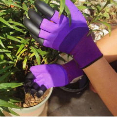 Садовые перчатки Garden gloves фиолетовые 119-8628569 Рівне