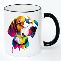 Чашка No Brand Собака 330 мл Разноцветный (chaska-dog-22) Полтава