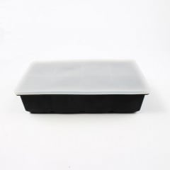 Силиконовая форма для льда VR 21 x 11.5 x 5 см Черный (H051353) Геническ