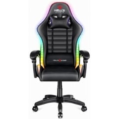Компьютерное кресло Hell's HC-1003 LED RGB Black (5904204981866) Львов