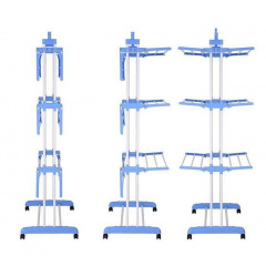 Универсальная складная сушилка для белья OPT-TOP 3 Tiers Garment rack белая (1756374679) Херсон