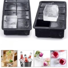 Силиконовая форма для льда VR 21 x 11.5 x 5 см Черный (H051352) Харьков